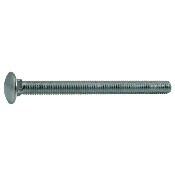 Midwest Fastener Carriage Bolt, Square Neck, 16 (Coarse), 4-1/2 in L, Steel, Zinc Plated, 5 PK 34922 - main